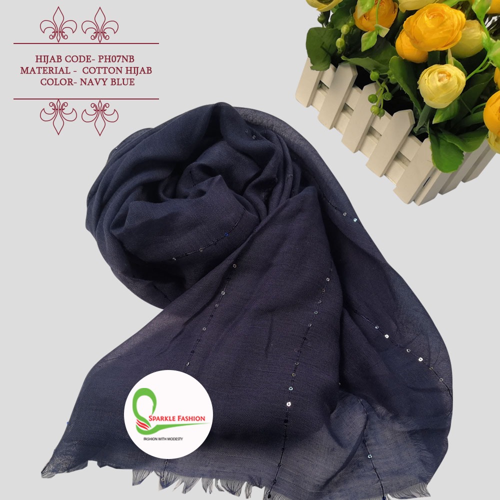 Plane Hijab Cotton03